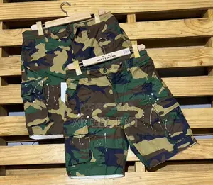 Camo Cargo Shorts Available (Location: Adum Kumasi)