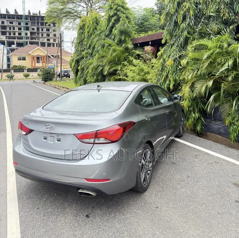 Hyundai Elantra Limited 4dr Sedan (1.8L 4cyl 6A) 2014 Gray