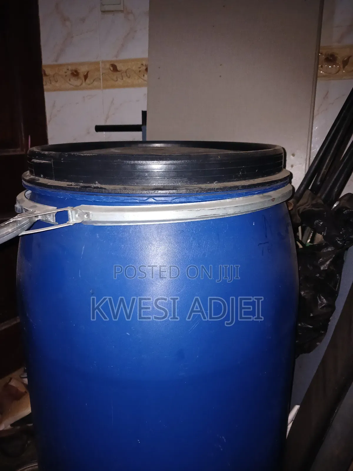 Blue Barrel