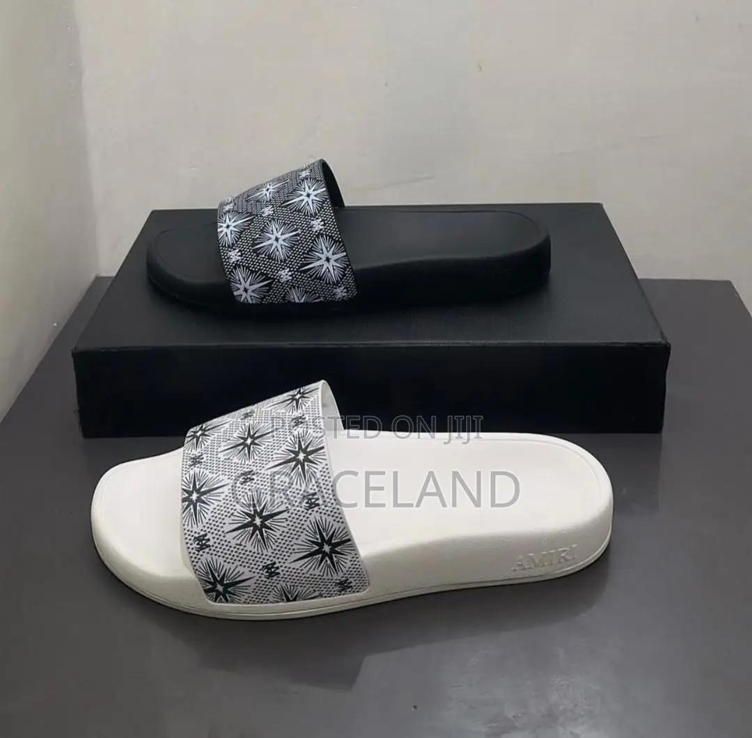 This Is Original Amiri Sports Wear Slippers for Men Alone