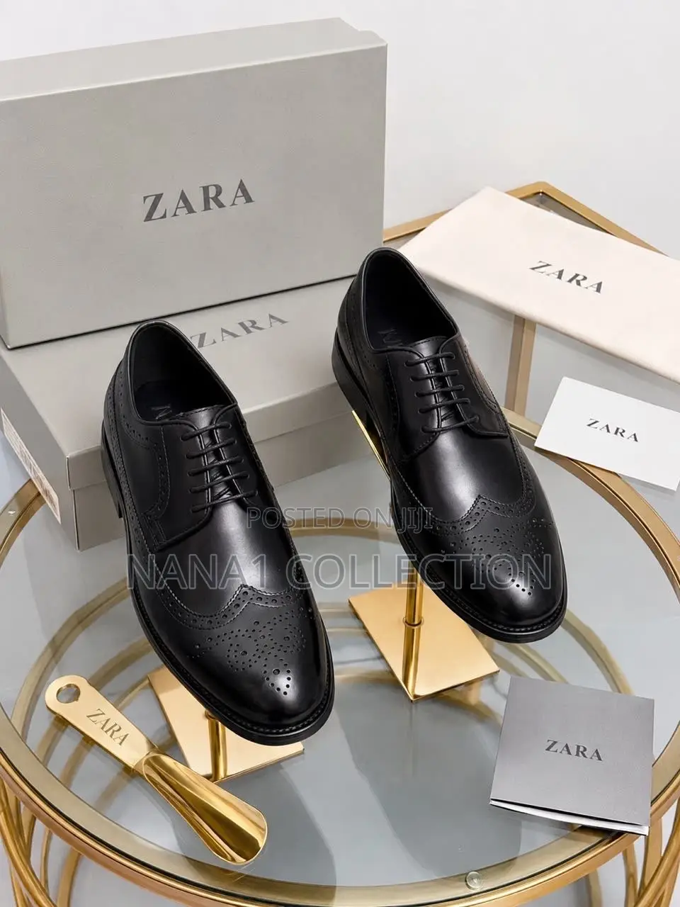 Zara Wingtip Dress Shoes
