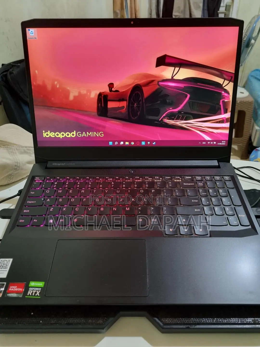 Laptop Lenovo Ideapad 3 16GB AMD Ryzen 5 SSD 512GB