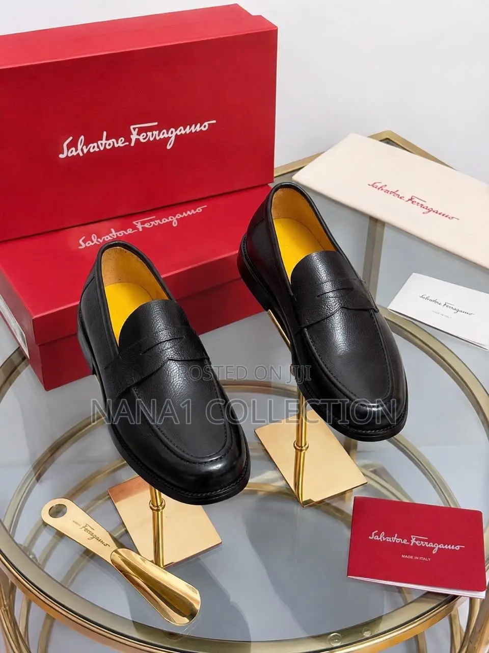 Salvatore Ferragamo Penny Loafers “Black Coffee Brown “