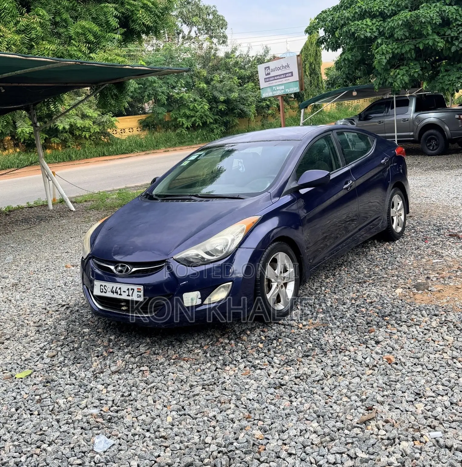 Hyundai Elantra 2013 Blue