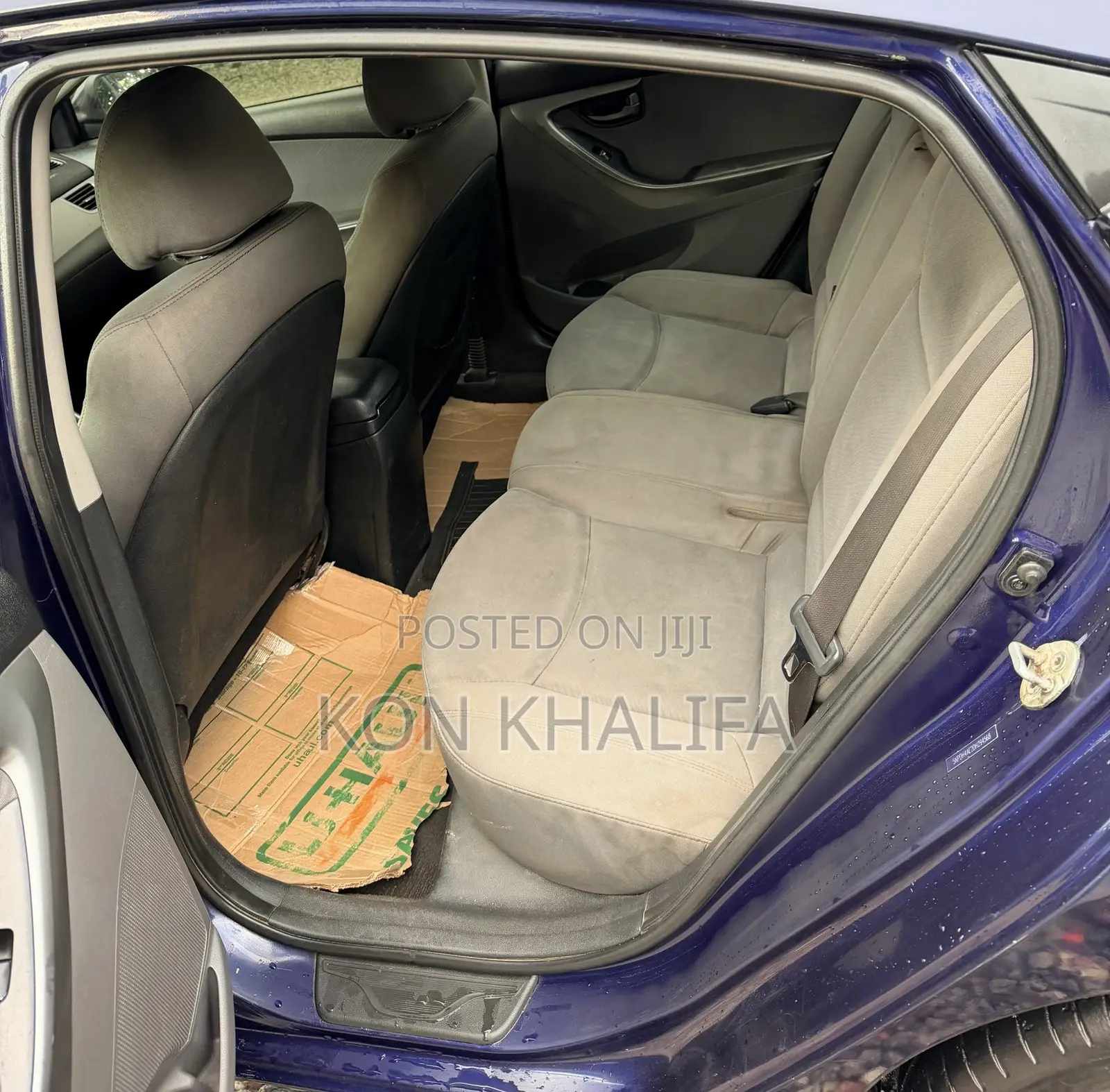 Hyundai Elantra 2013 Blue