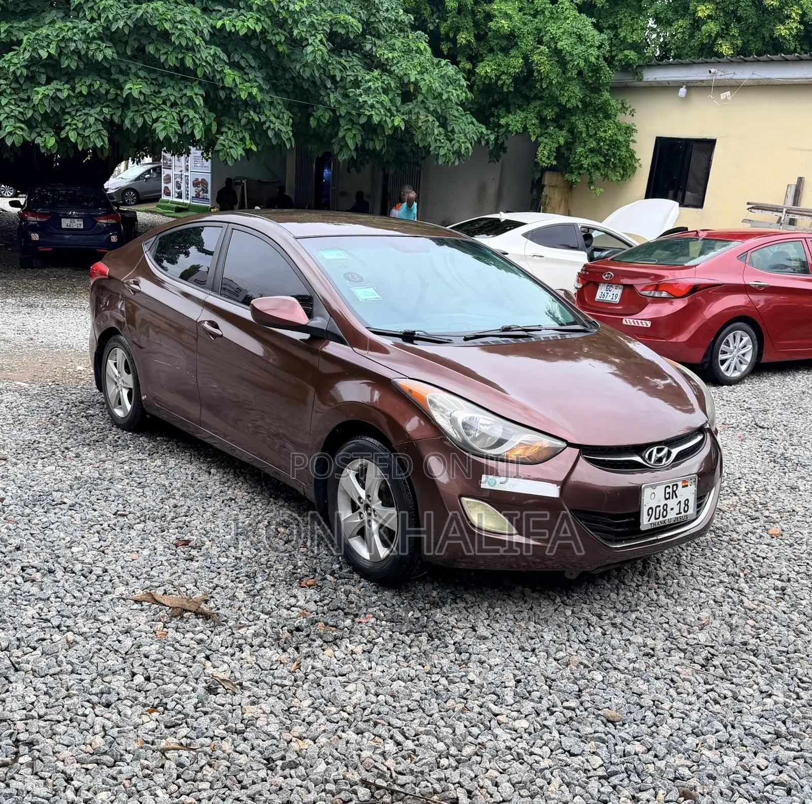 Hyundai Elantra 2013 Brown