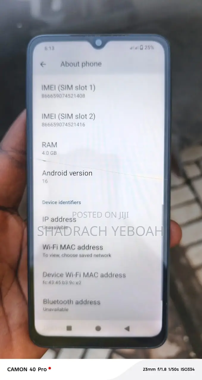 Xiaomi Redmi A3x 128 GB Black