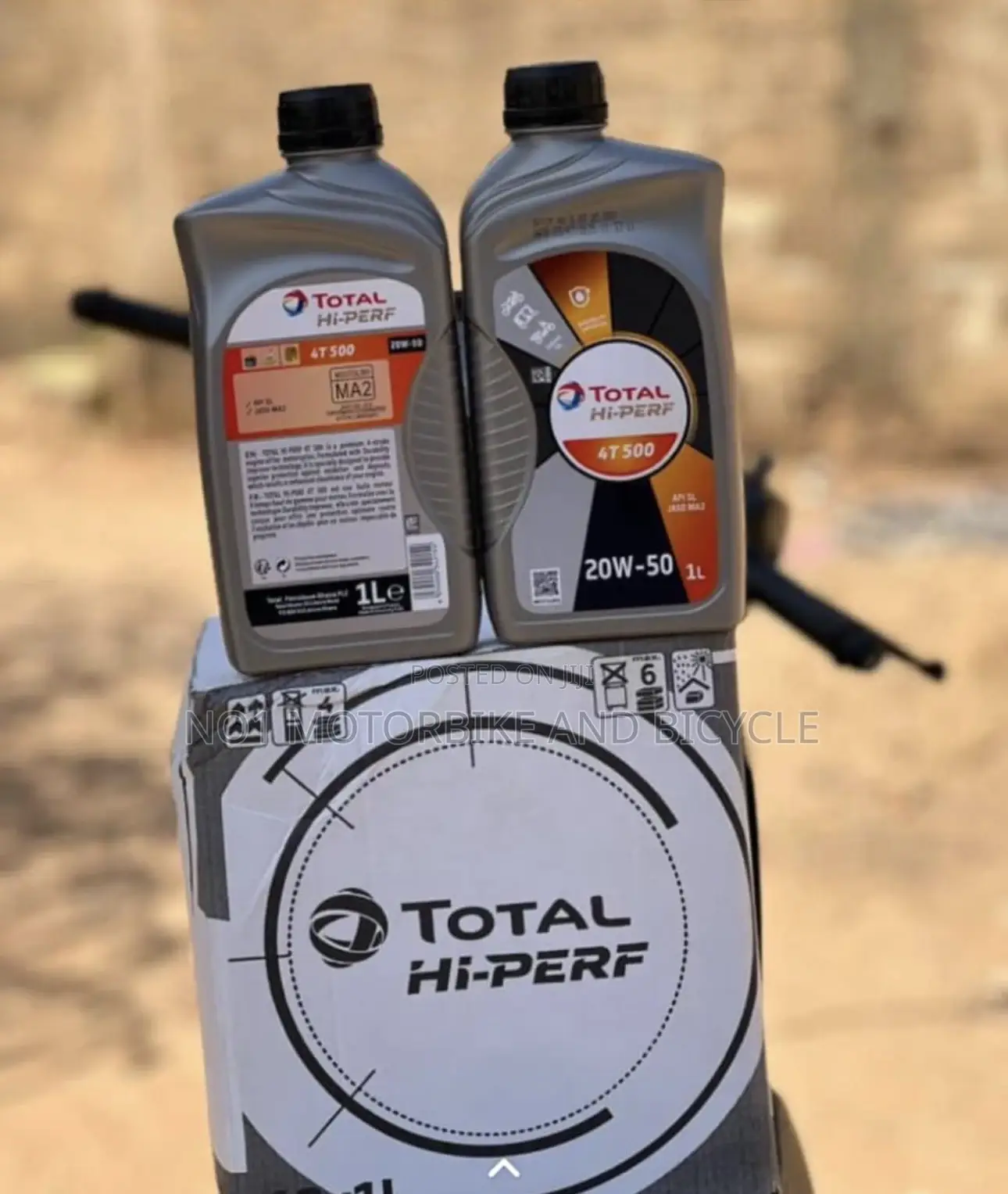 Total and Shell Engine Oil