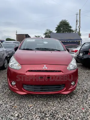 Mitsubishi Mirage 2013 Red