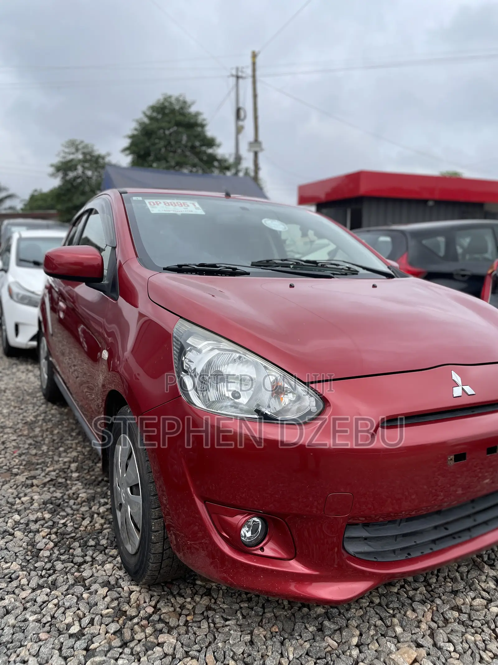 Mitsubishi Mirage 2013 Red
