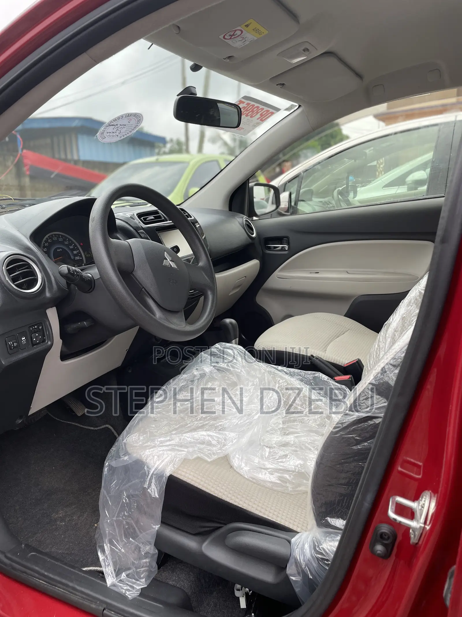 Mitsubishi Mirage 2013 Red