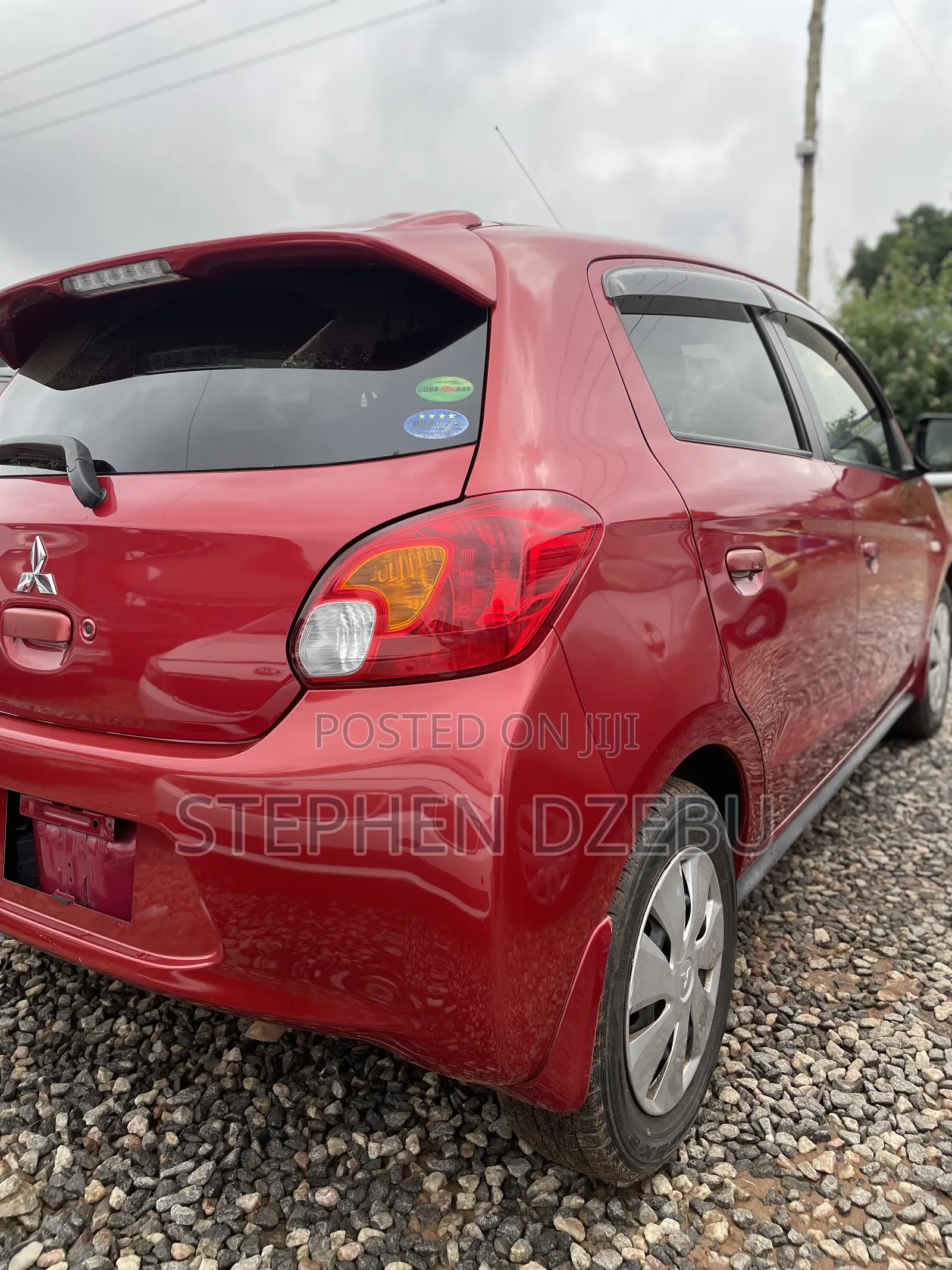 Mitsubishi Mirage 2013 Red