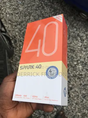New Tecno Spark 40 128 GB Blue