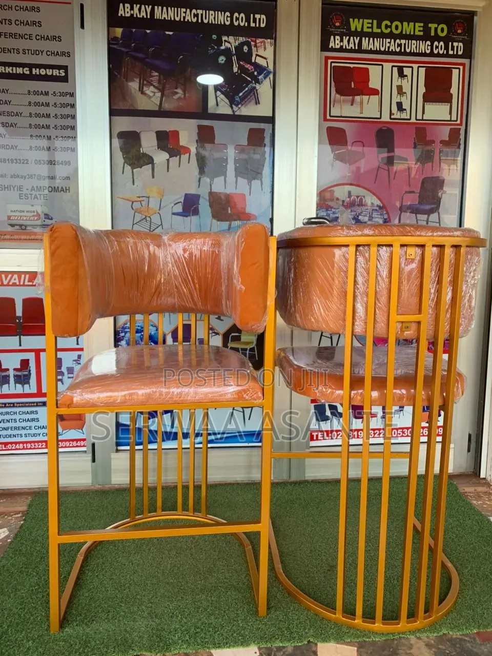Made In Ghana Chairs,Tables,Metal Bunk Beds ,Luxury Chairs Etc