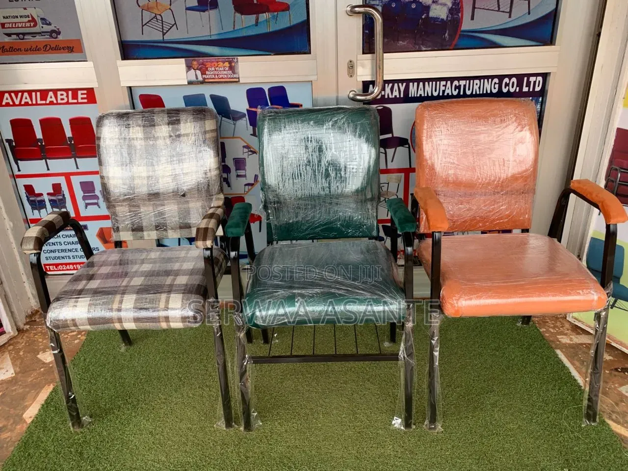 Made In Ghana Chairs,Tables,Metal Bunk Beds ,Luxury Chairs Etc