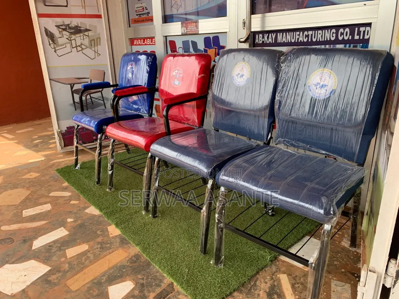 Made In Ghana Chairs,Tables,Metal Bunk Beds ,Luxury Chairs Etc