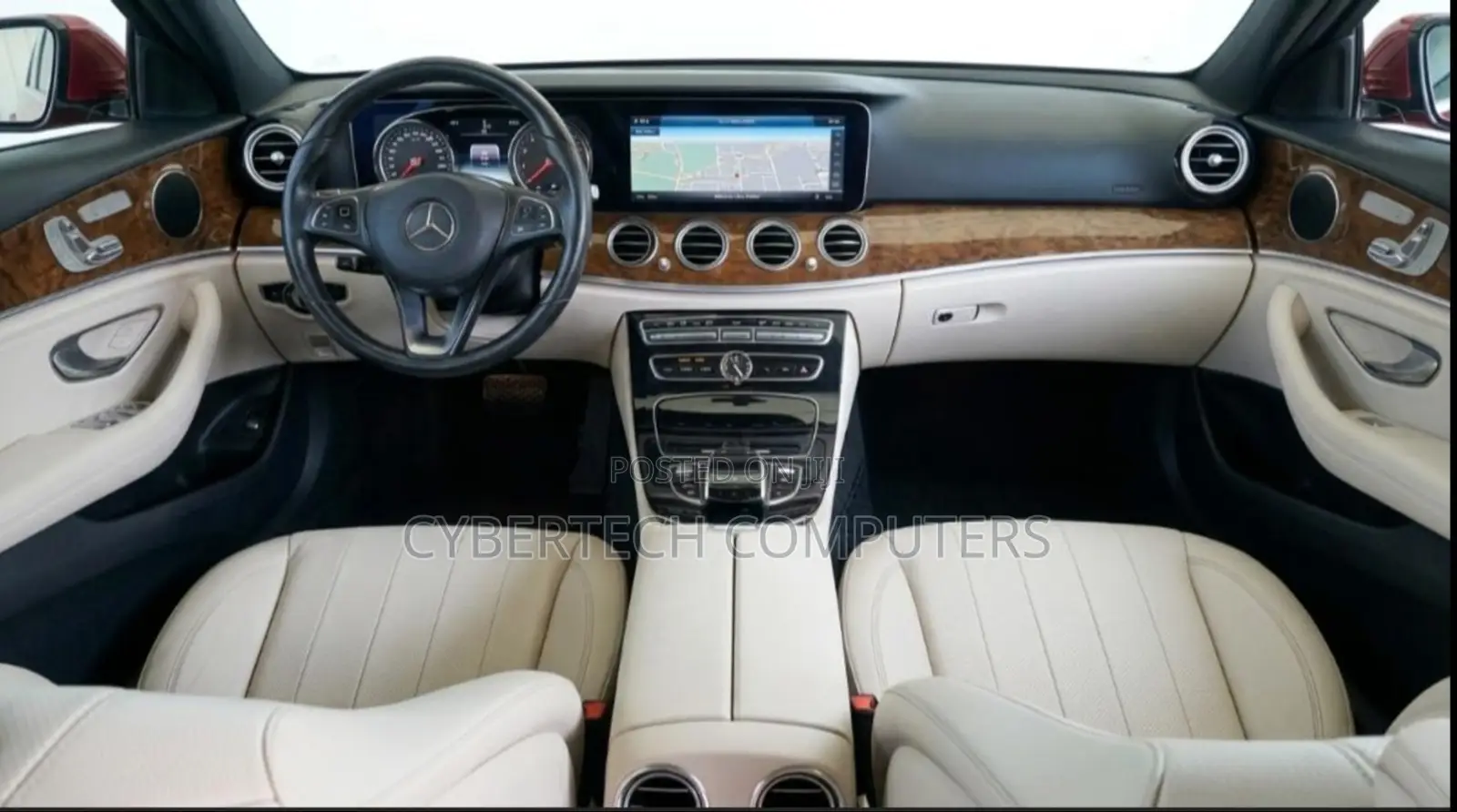 Mercedes-Benz E300 4Matic AWD Sedan (2.0L 4cyl 9A) 2017 Red