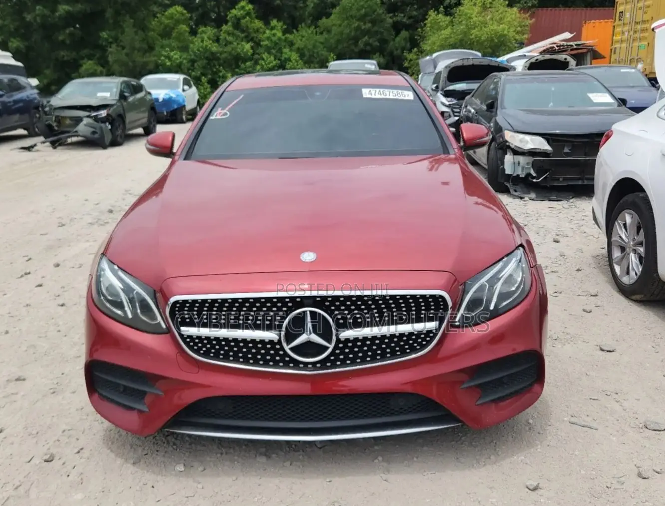 Mercedes-Benz E300 4Matic AWD Sedan (2.0L 4cyl 9A) 2017 Red