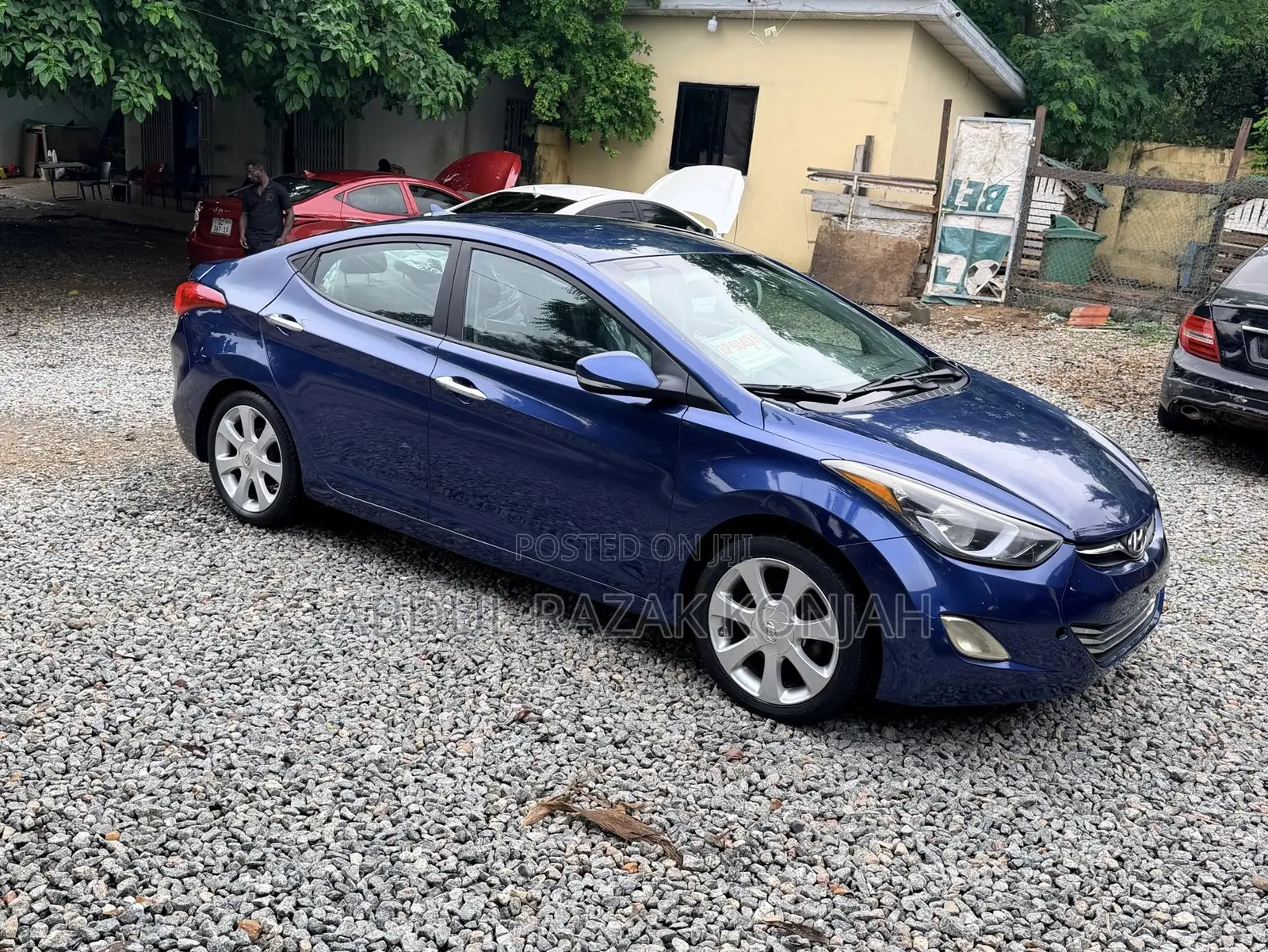 Hyundai Elantra 2013 Blue