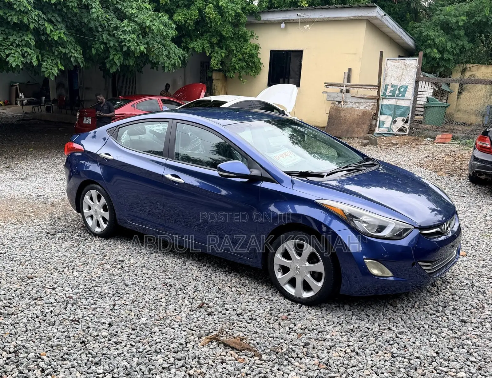 Hyundai Elantra 2013 Blue