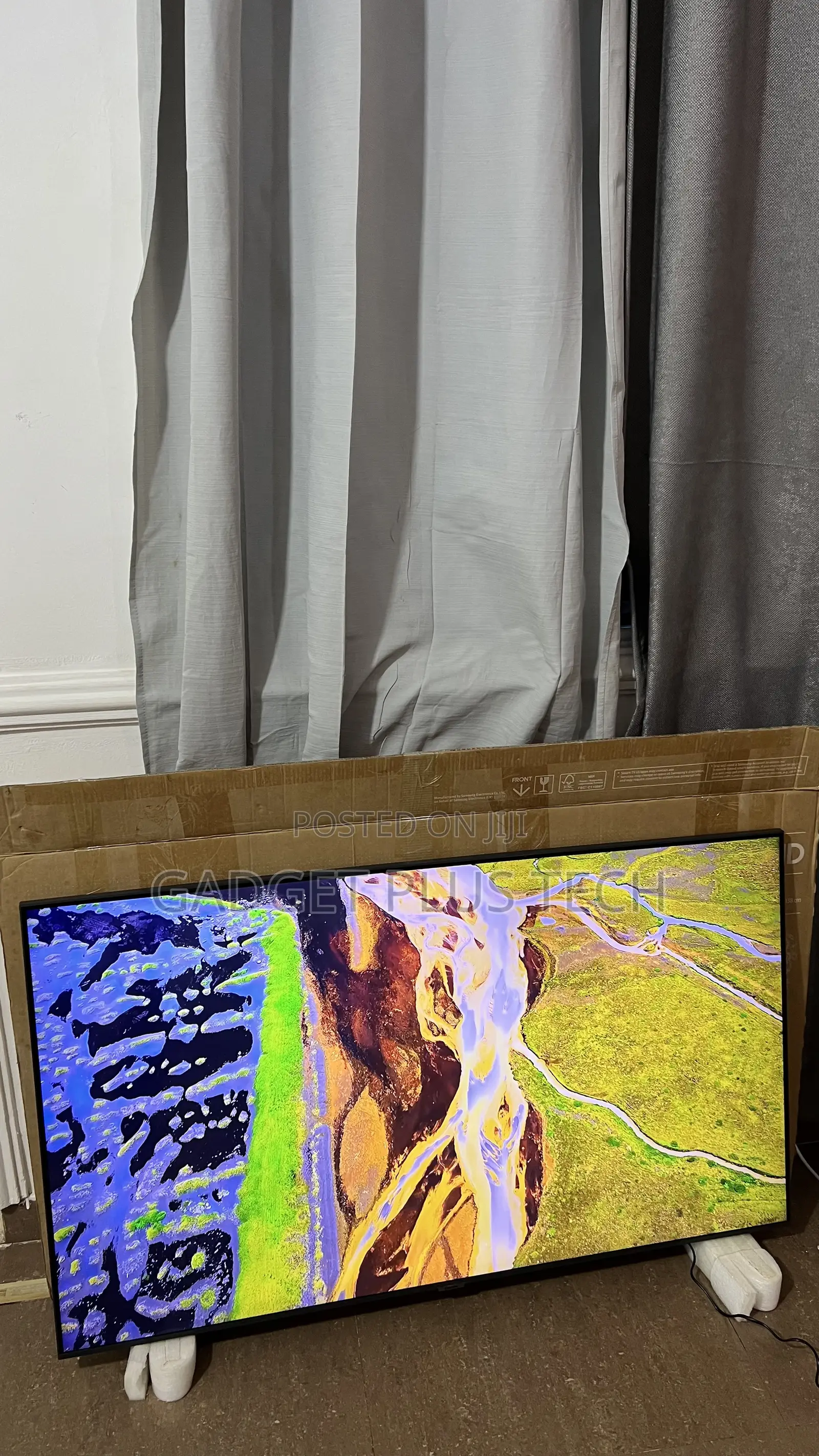 Home Used 55” Samsung Crystal Smart Tv (2021/22)