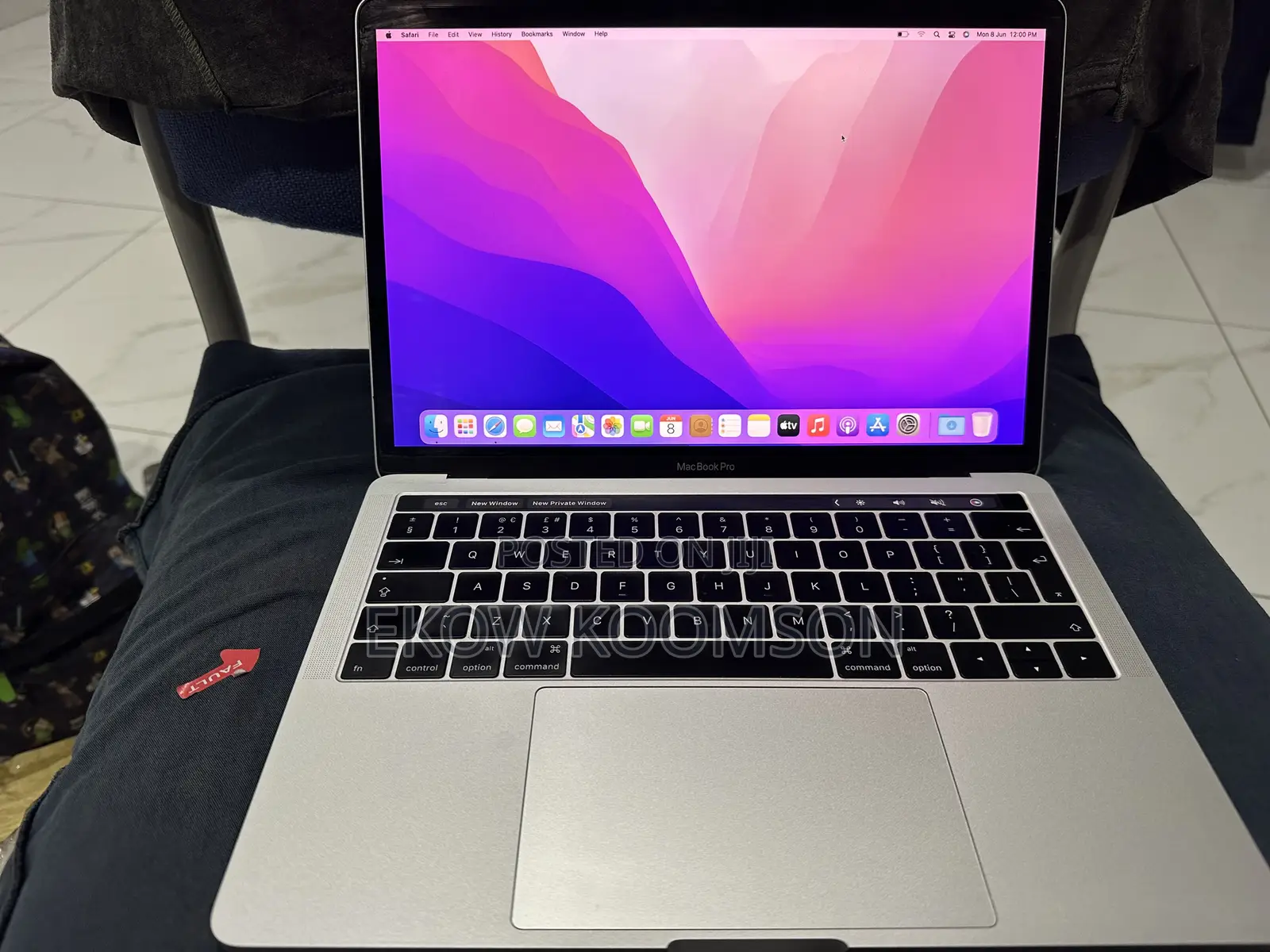 Laptop Apple MacBook Pro 2016 16GB Intel Core i5 SSD 512GB