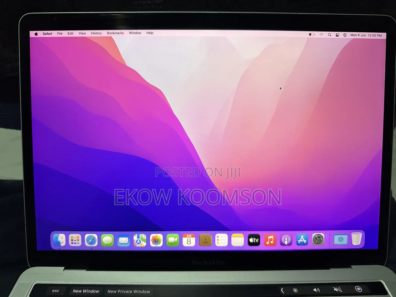 Laptop Apple MacBook Pro 2016 16GB Intel Core i5 SSD 512GB