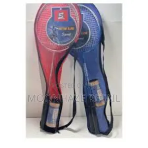 Dunlop 2-in-1 Badminton Racket Set With Carrying Case