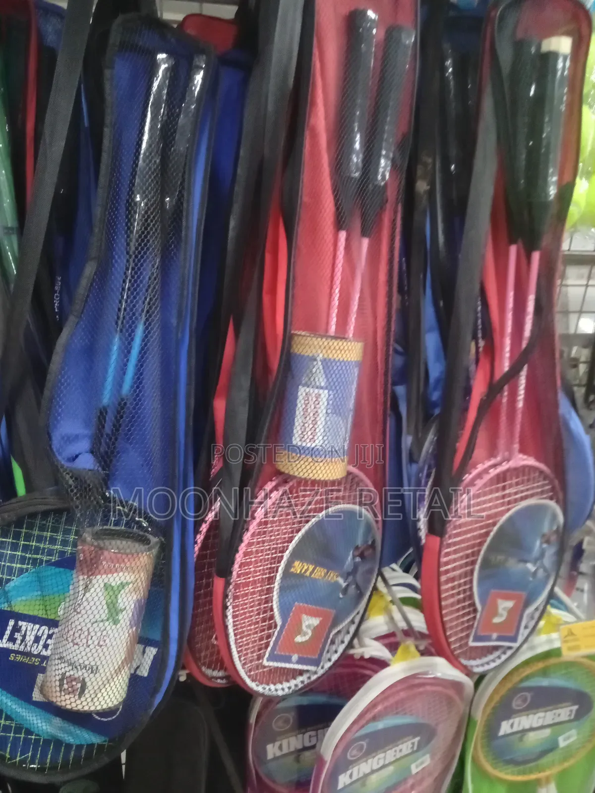 Dunlop 2-in-1 Badminton Racket Set With Carrying Case
