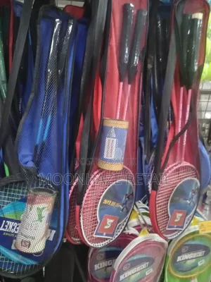 Dunlop 2-in-1 Badminton Racket Set With Carrying Case