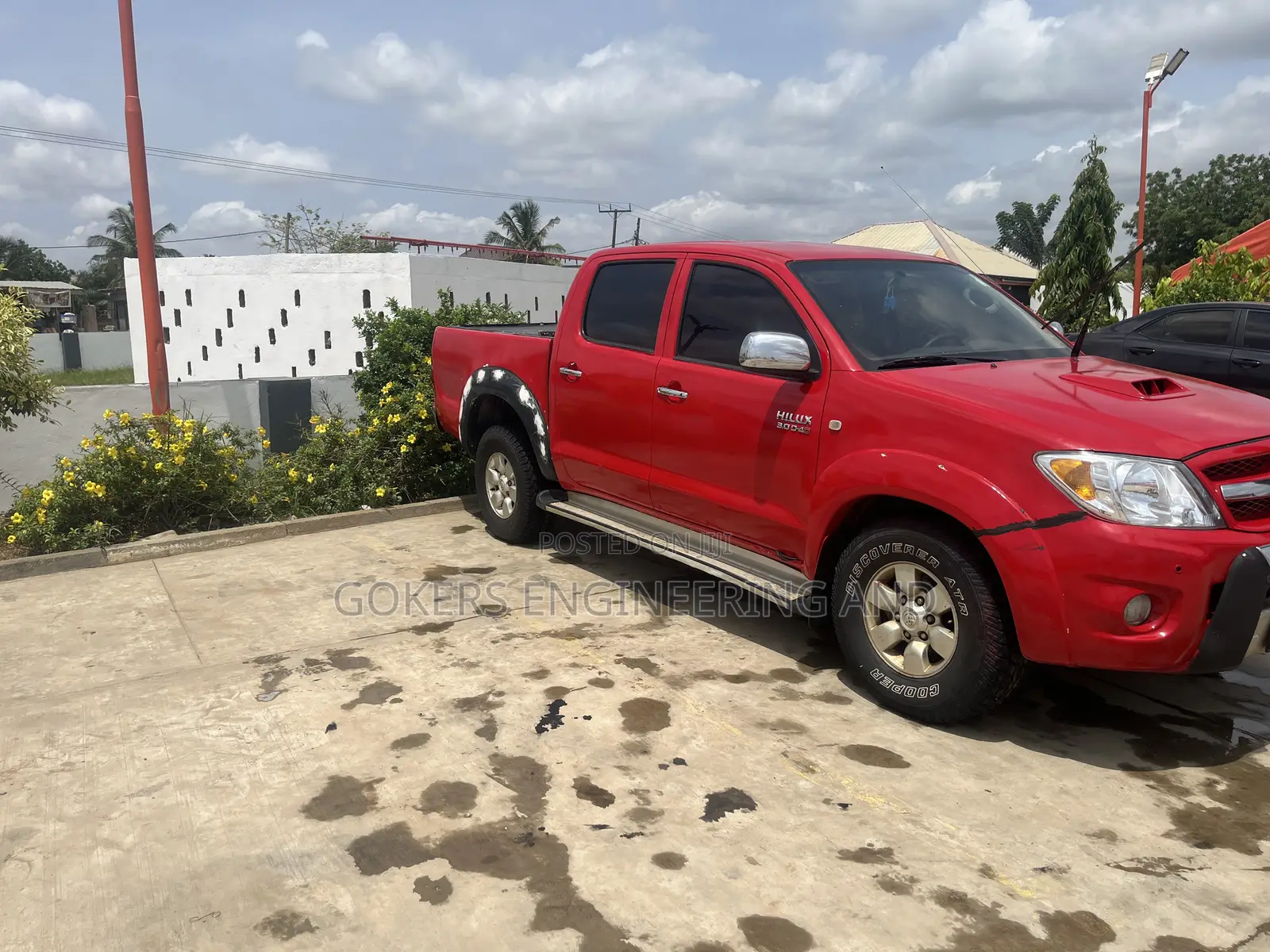 Toyota Hilux 3.0 D-4D 4x4 2012 Red