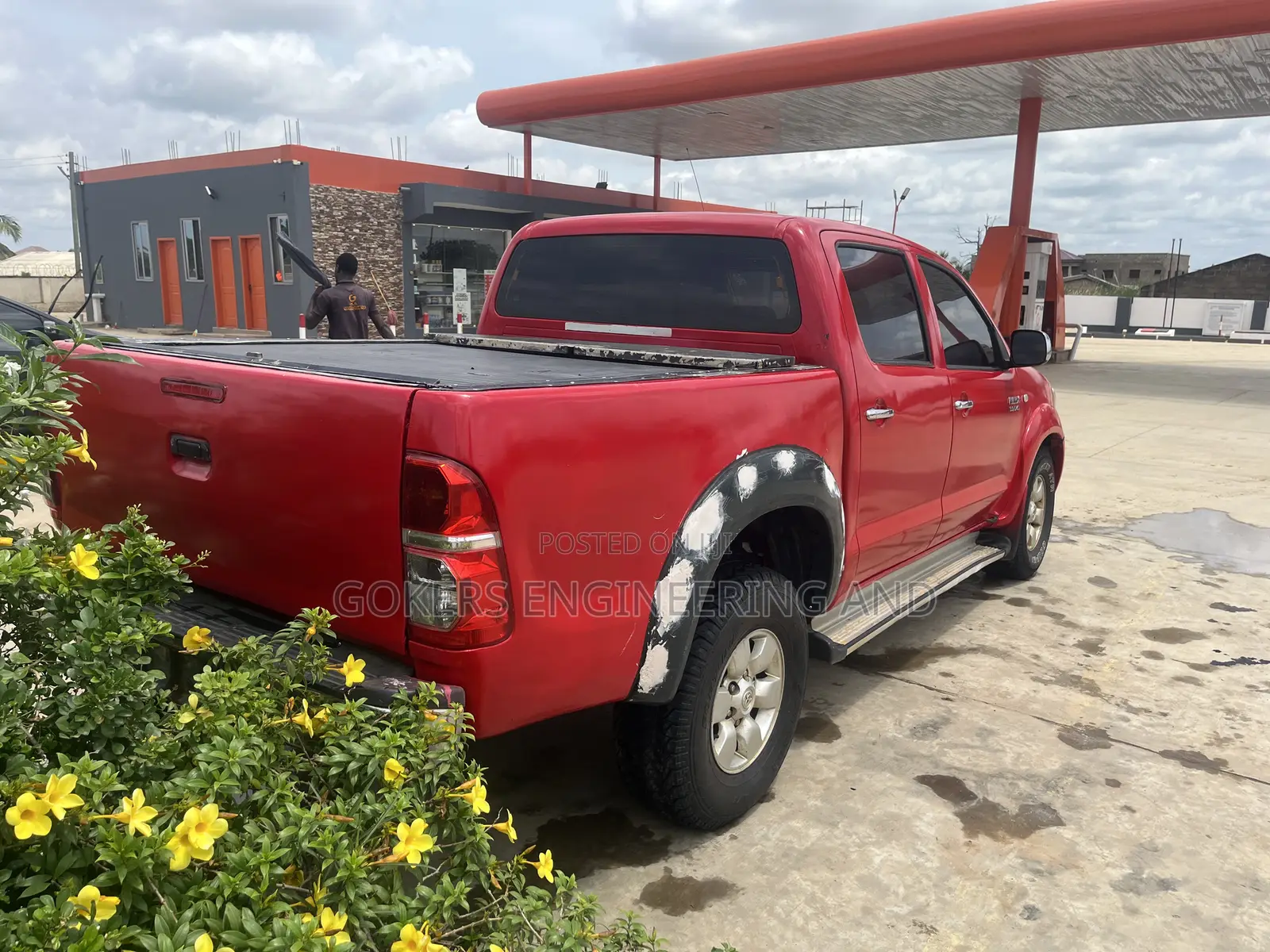 Toyota Hilux 3.0 D-4D 4x4 2012 Red