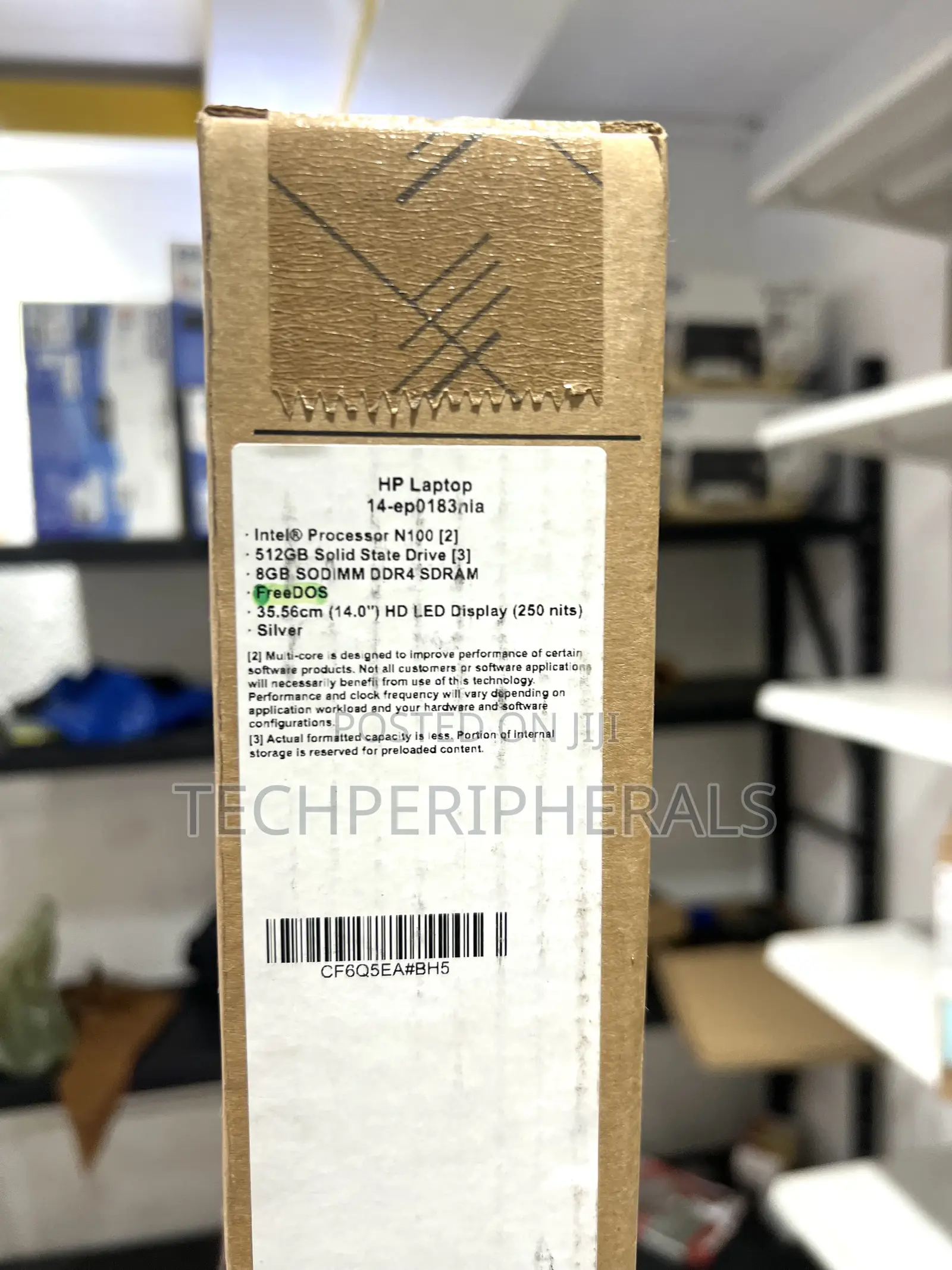 New Laptop HP 14S 8GB Intel SSD 512GB