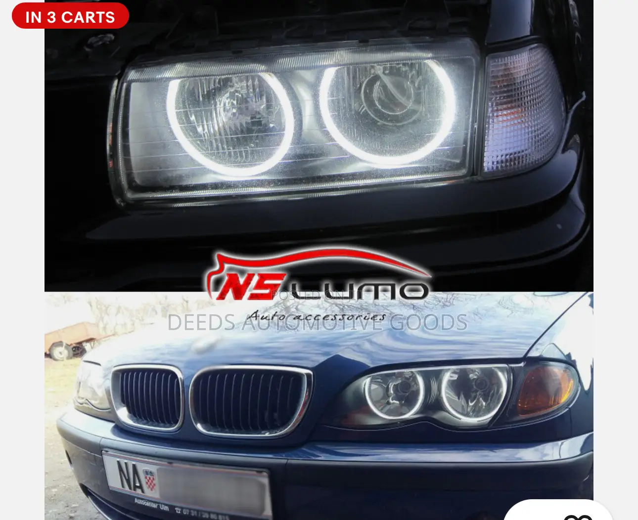 BMW E46 E39 E38 Eagle Headlightlights