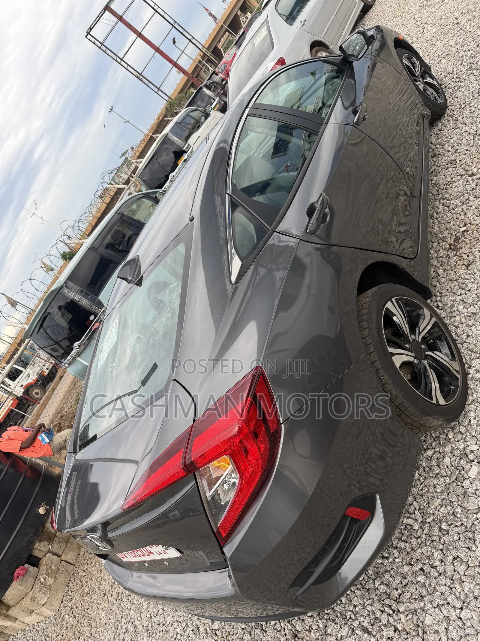 Honda Civic EX 4dr Sedan (2.0L 4cyl) 2017 Gray