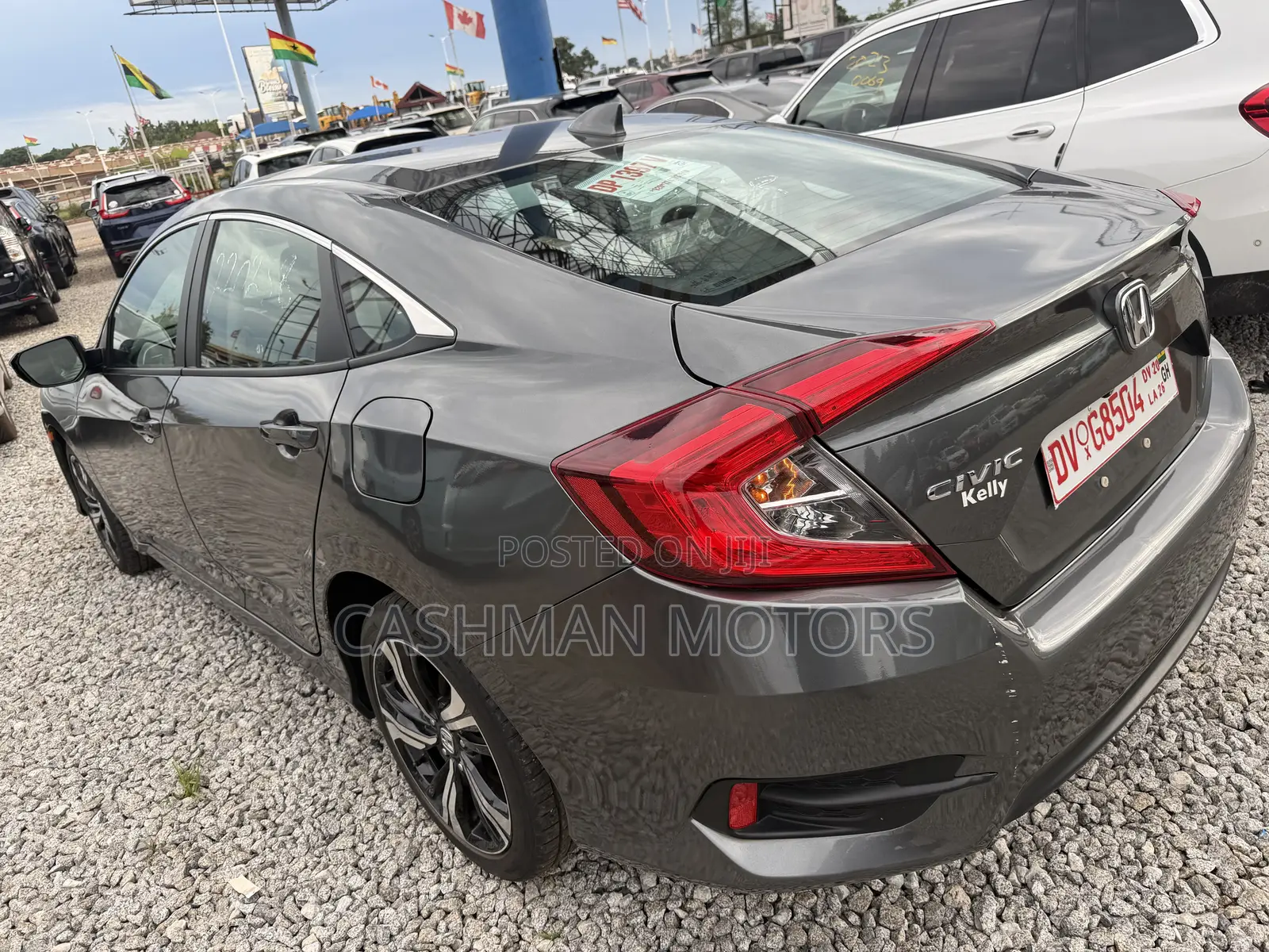Honda Civic EX 4dr Sedan (2.0L 4cyl) 2017 Gray