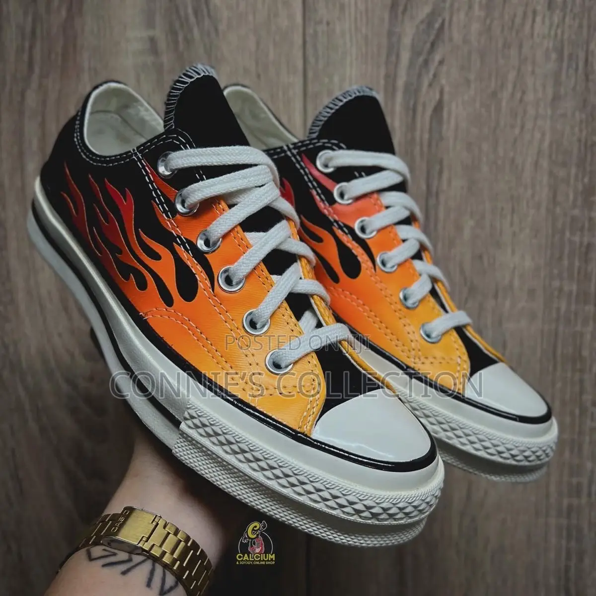 Converse Chuck 70 Ox "Flames" Long and Short