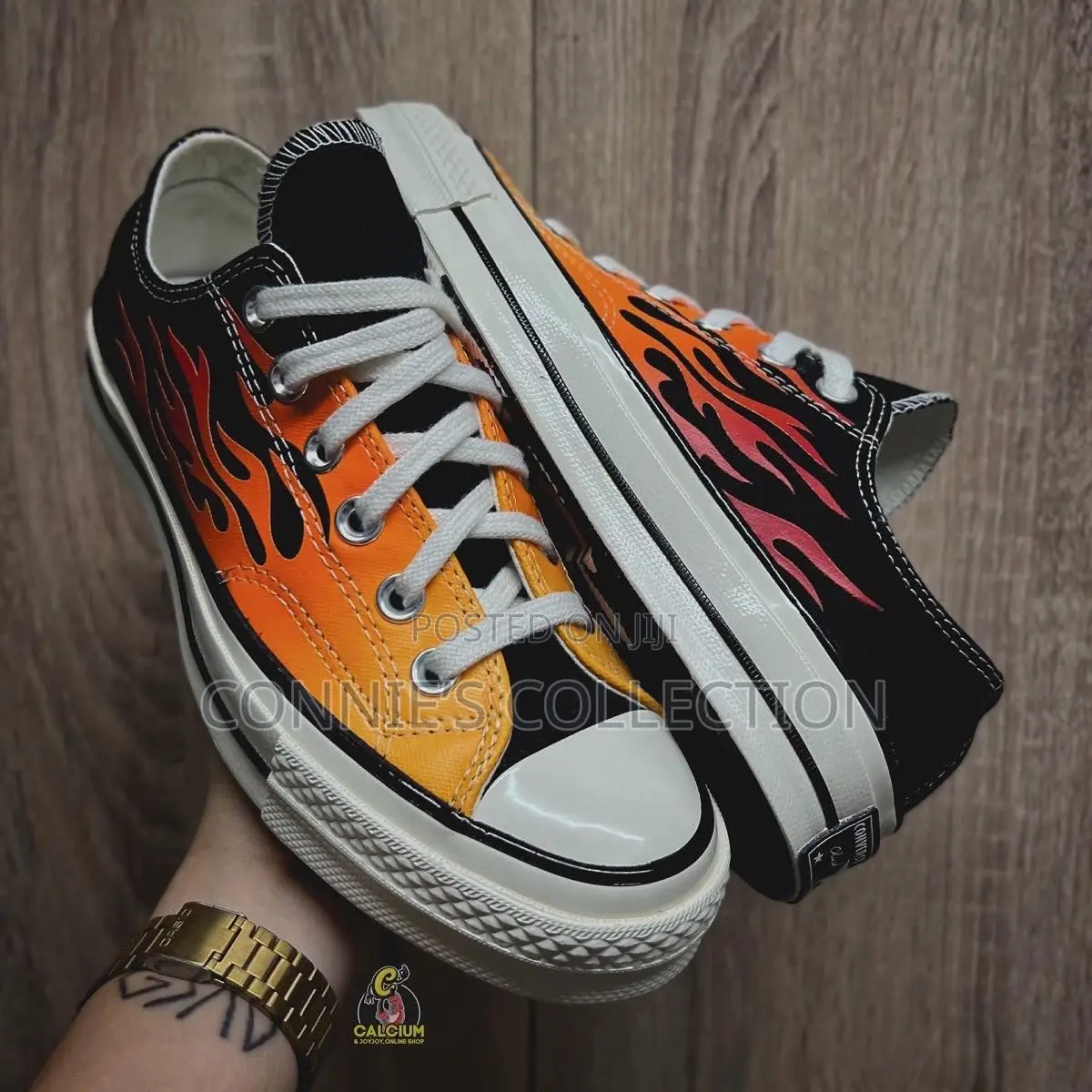 Converse Chuck 70 Ox "Flames" Long and Short
