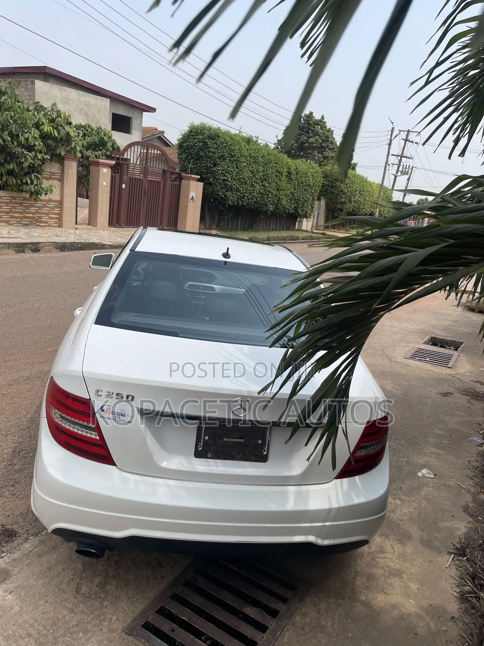 Mercedes-Benz C250 2014 White