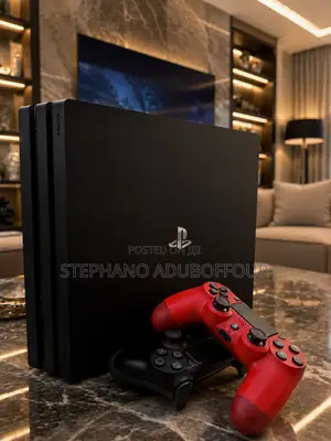 Playstation 4 Pro With 6games 2 Controllers
