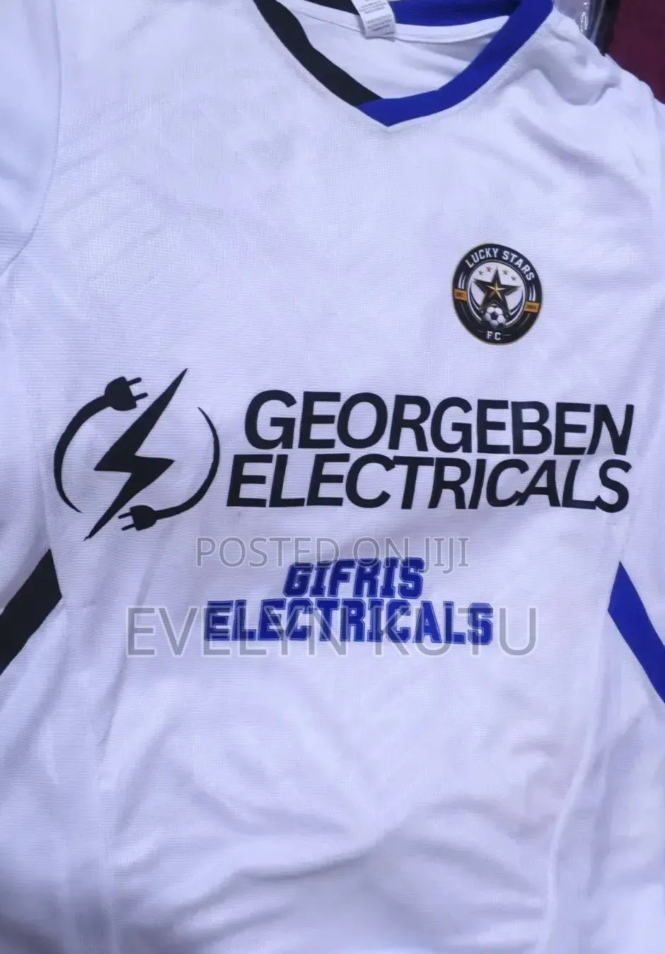Set of Jerseys With Logo and Number