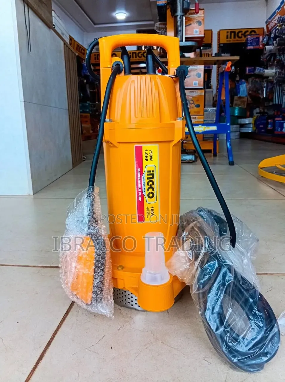 Ingco 1hp Sewage Submersible Pump