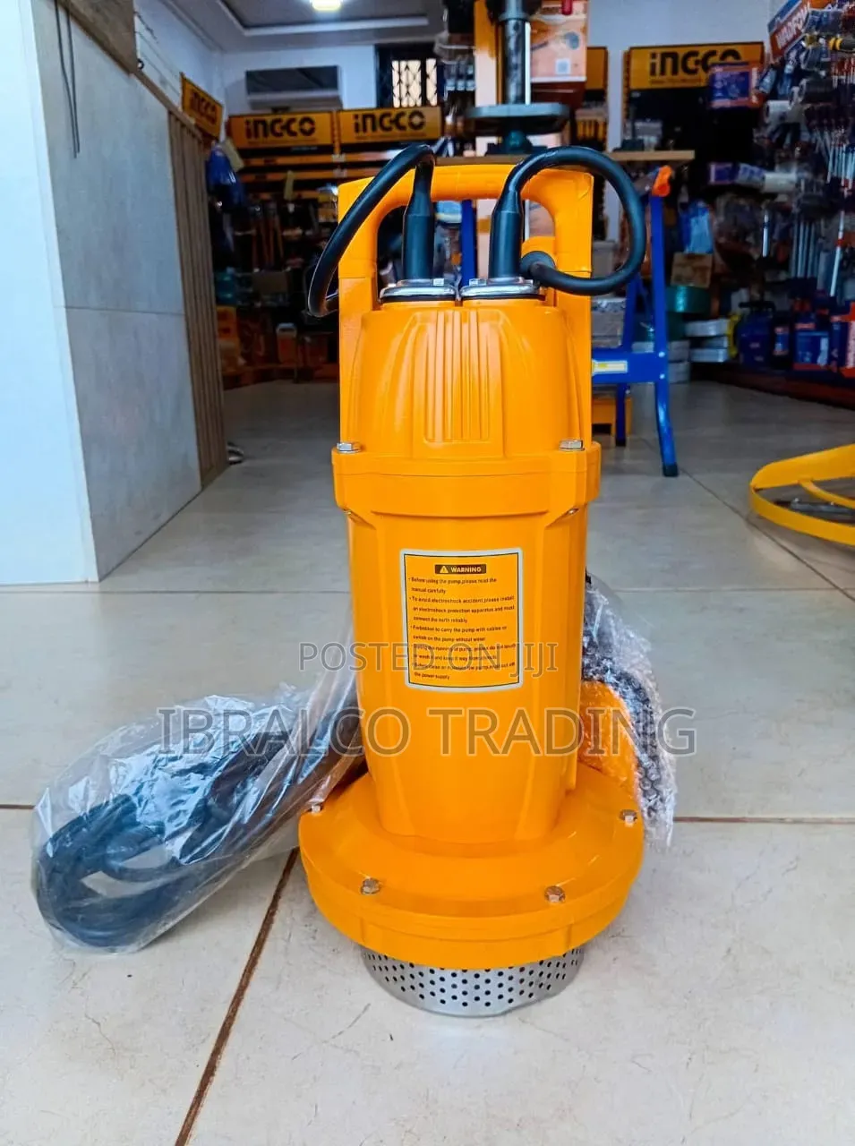 Ingco 1hp Sewage Submersible Pump