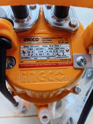 Ingco 1hp Sewage Submersible Pump