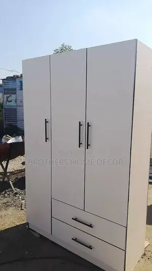 Laminated 3 in 1 Wardrobe Available// Very Solid and Durable