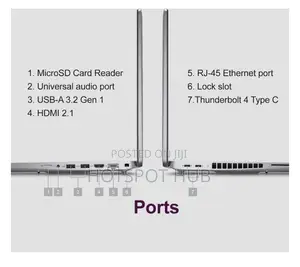 New Laptop Dell Precision 3580 16GB Intel Core Ultra 7 SSD 512GB