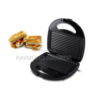 Sandwich Maker Toaster With Non-Stick Plate(Strip-Shaped) - Led