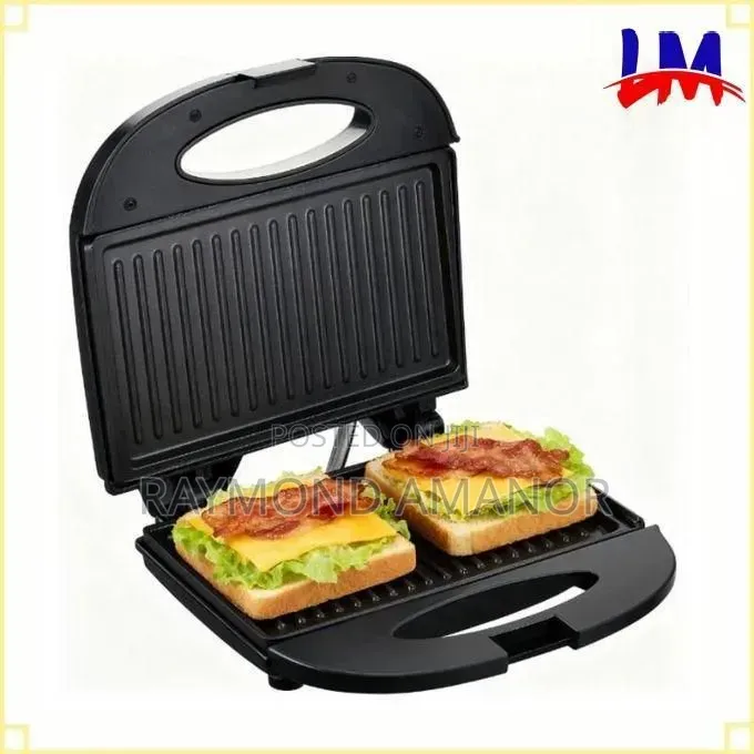 Sandwich Maker Toaster With Non-Stick Plate(Strip-Shaped) - Led