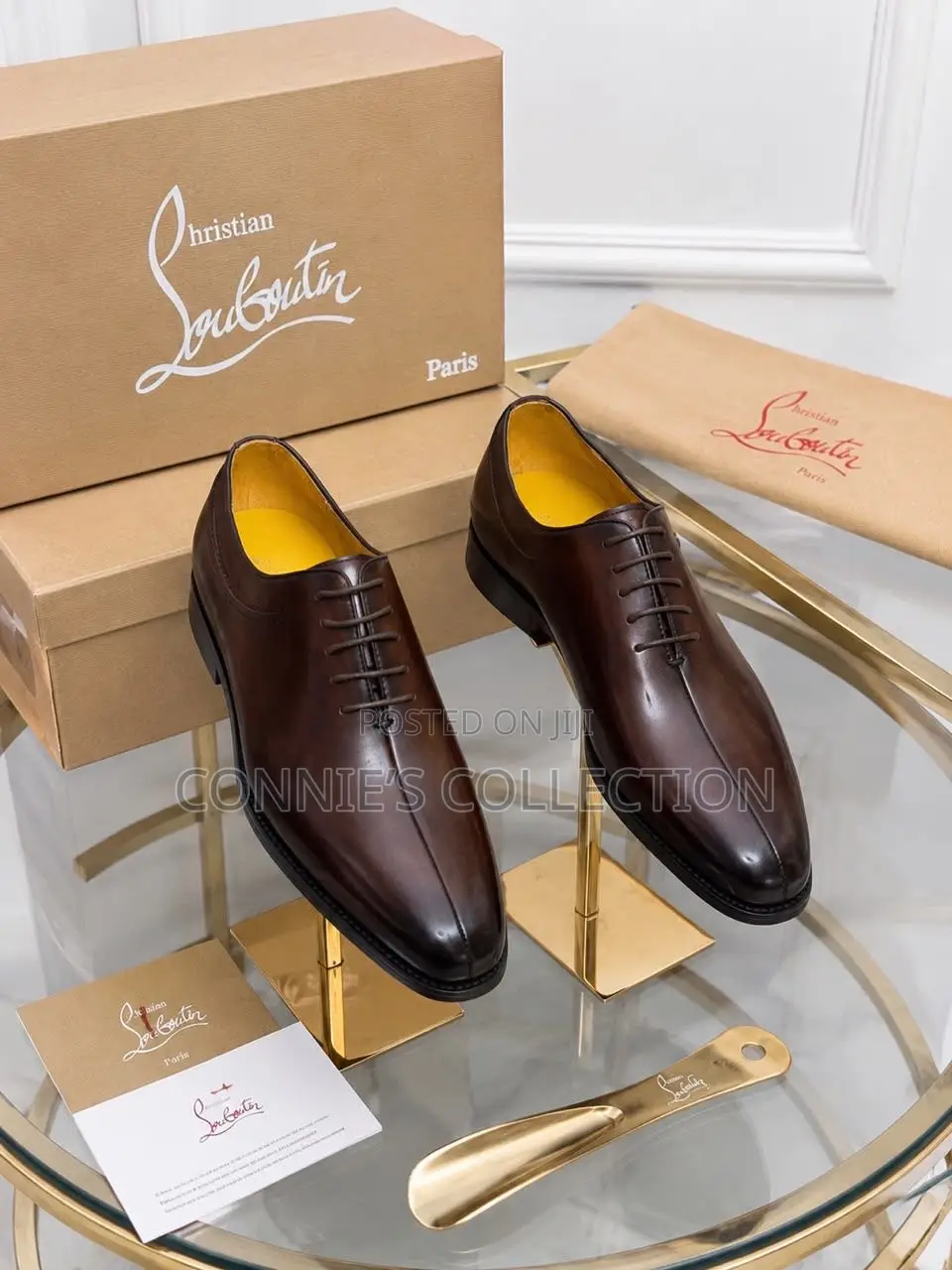 Christian Louboutin Greggo Leather Oxford Shoe