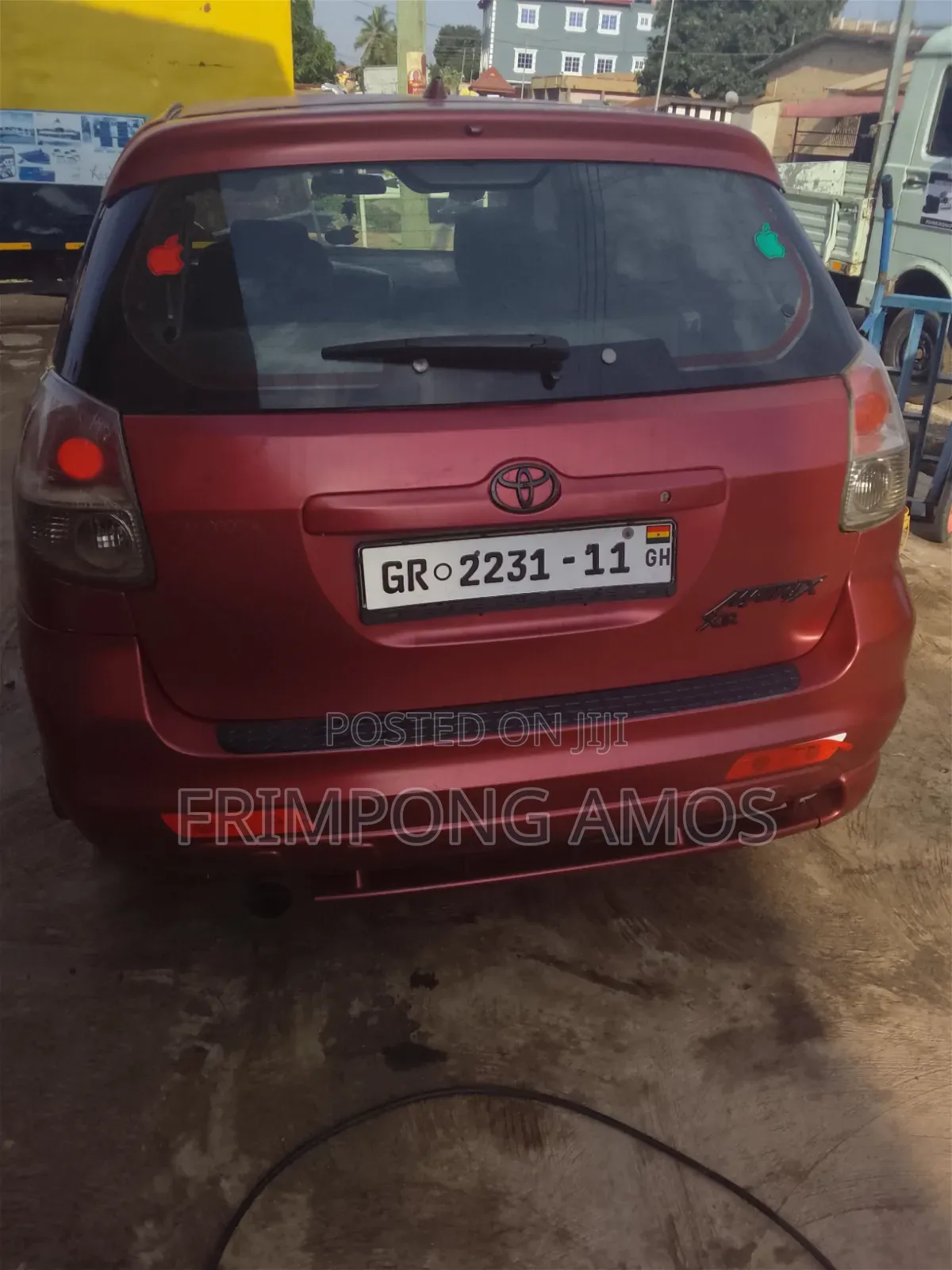 Toyota Matrix Standard AWD (1.8L 4cyl 4A) 2004 Red